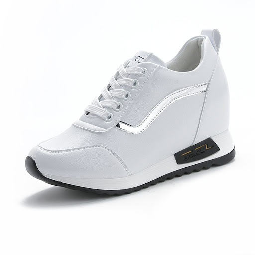 Title 5, Womens New Casual Lace-up Sneakers for Inner H...