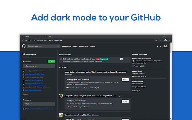 Github Vanced