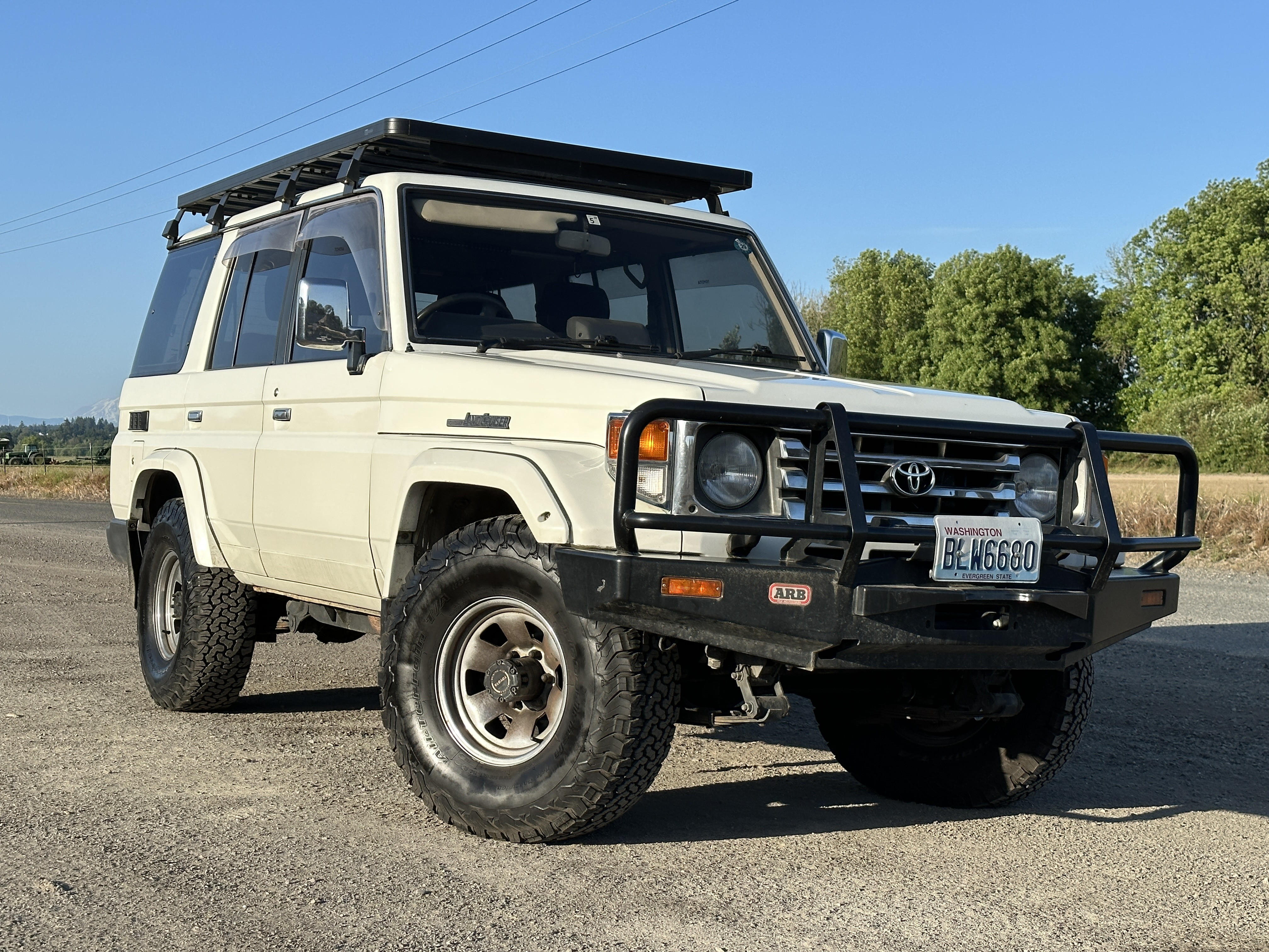 Toyota Land Cruiser Hzj77 Hire Vancouver