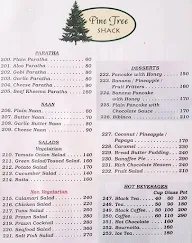 Pine Tree menu 2