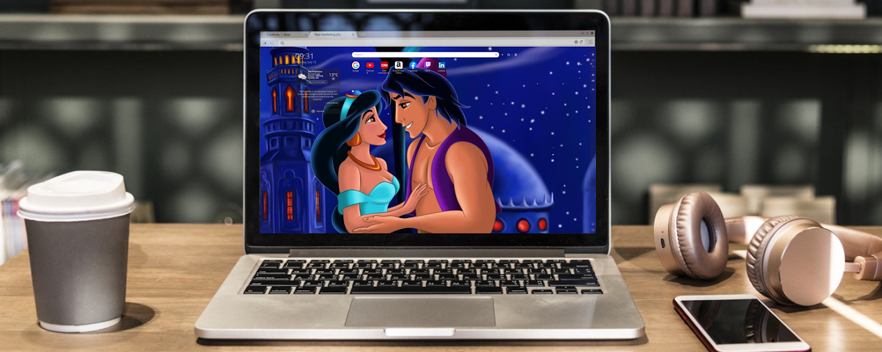 Disney Wallpapers New Tab Preview image 2