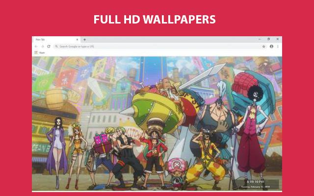 One Piece Stampede Wallpapers and New Tab