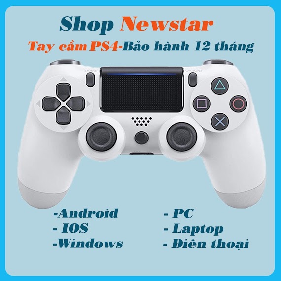 Tay Cầm Ps4/Ps5 Controller Bluetooth, Tay Cầm Chơi Game Fifa Online 4 Không Dây Tốt Hơn Xbox 360, Máy Chơi Game Cầm Tay