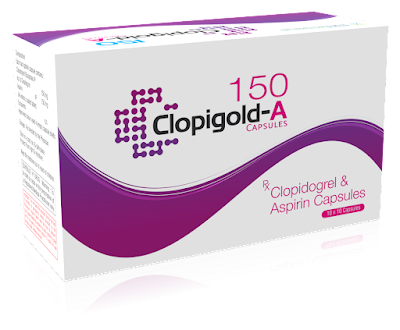 Clopigold A 150mg/75mg Capsule