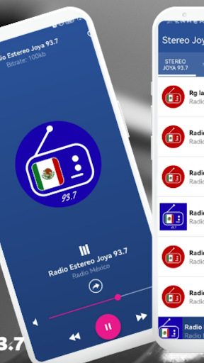 Screenshot Stereo Joya 93.7 Mexico Radio