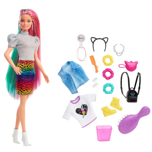 Đồ Chơi Búp Bê Barbie Làm Tóc Đổi Màu BARBIE GRN81 -MYKINGDOM