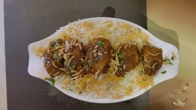 Soya Chaap Biryani