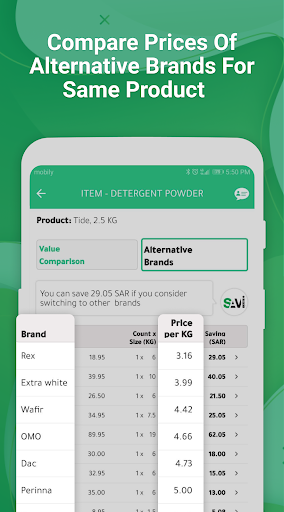 Savi ME - Grocery Offers Comparison