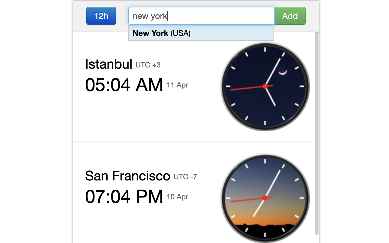 World Clock Preview image 1