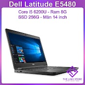 Laptop Dell Latitude E5480 Màn 14 Inch Ram 8G Ssd 256G - Core I5 6200U Likenew