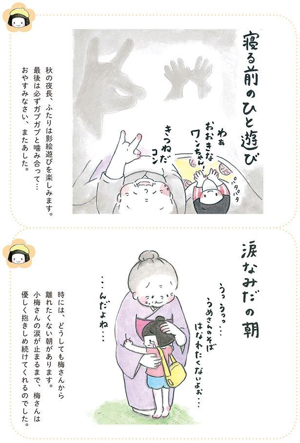 上手に貼れない湿布 どうしても行ってきますできない朝 生きる意味 幸せ ぬくもり 梅さんと小梅さん 3 Trill トリル