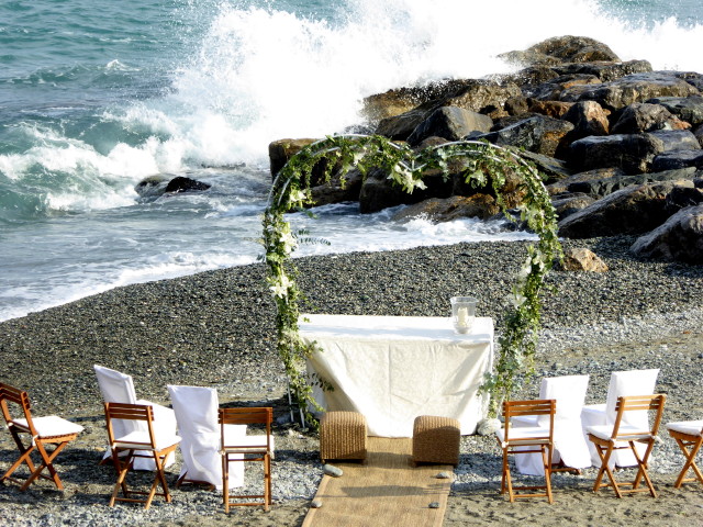 Matrimonio sulla spiaggia di Piera