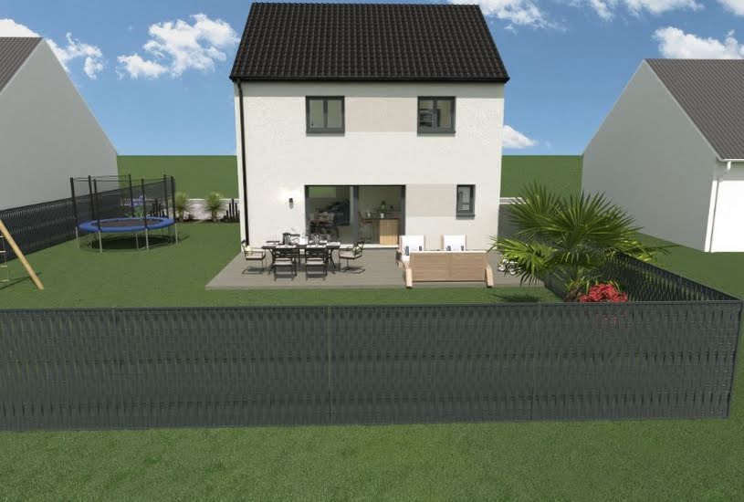  Vente Terrain + Maison - Terrain : 350m² - Maison : 96m² à Oignies (62590) 