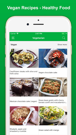 Screenshot Vegan & Vegetarian Recipes - H