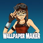 Cover Image of Unduh Wallpapers Maker for Battle Royale: All skins 2.0.8 APK