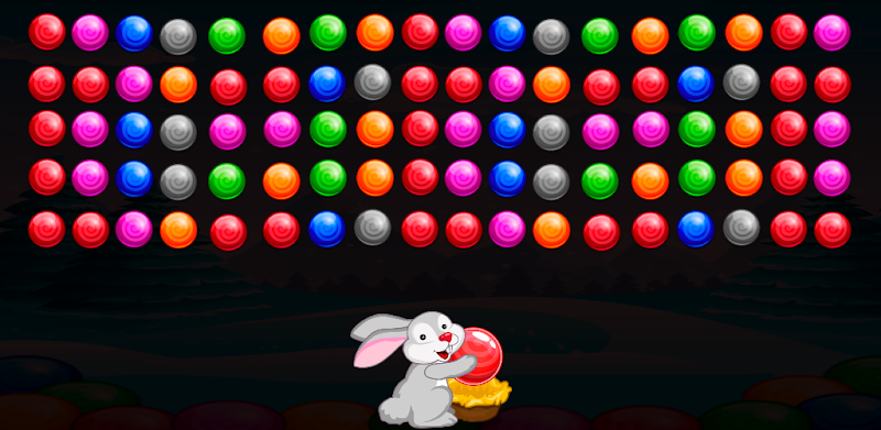 Bubble Shooter Easter Bunny