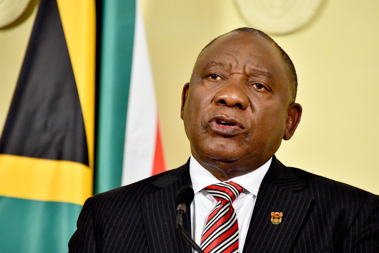 President Cyril Ramaphosa has another date with Raymond Zondo next week. File photo.