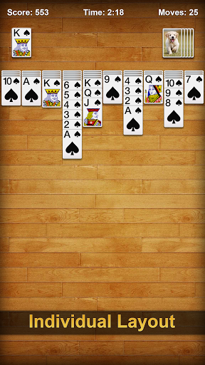 Screenshot Spider Solitaire