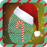 Santa Claus Scanner Christmas  Icon