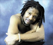 WORD MAN: Kgafela oa Magogodi is a poet and a writer. Pic. Mbuzeni Zulu. 25/07/00. © Sowetan.