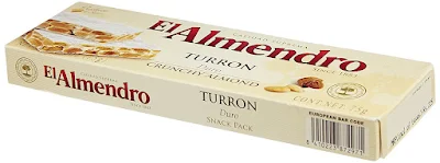 El Almendro Crunchy Almond - Turron Bar - 75 g
