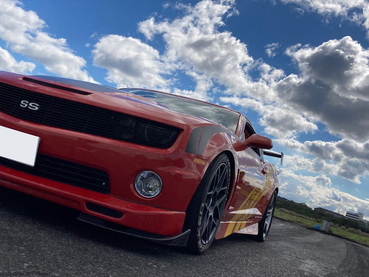 アストロのファンキーゴースト・yellow・drag party west・#カマロ・コルベットに関するカスタム事例の投稿画像2枚目