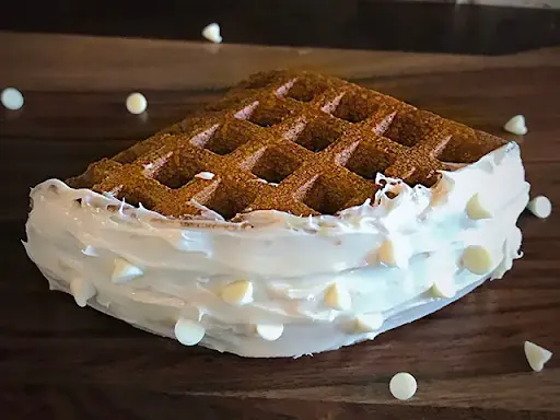 White Chocolate Waffle Sandwich