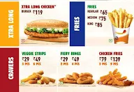 Burger King menu 2