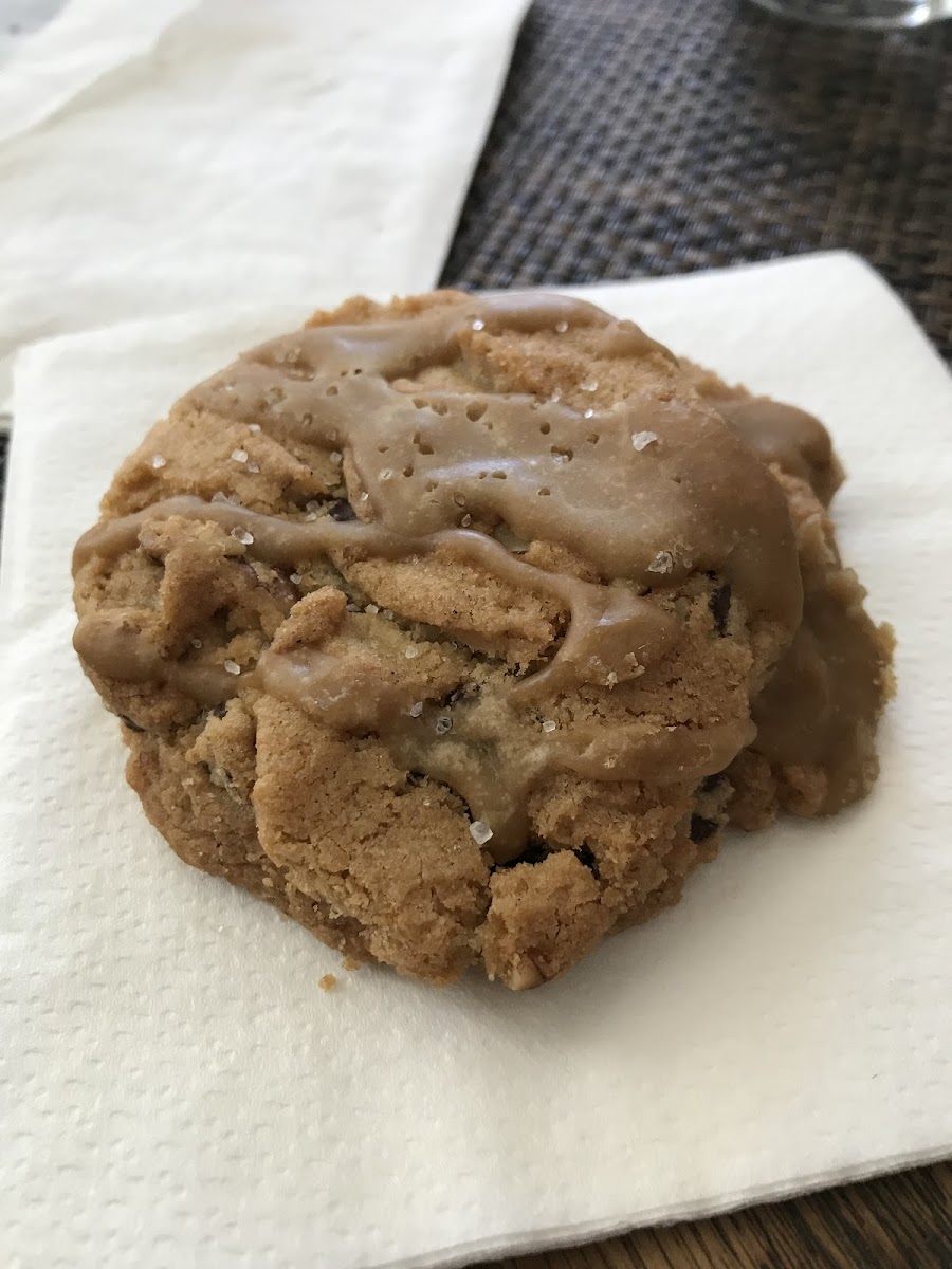 I think it was called a gf salted caramel turtle cookie