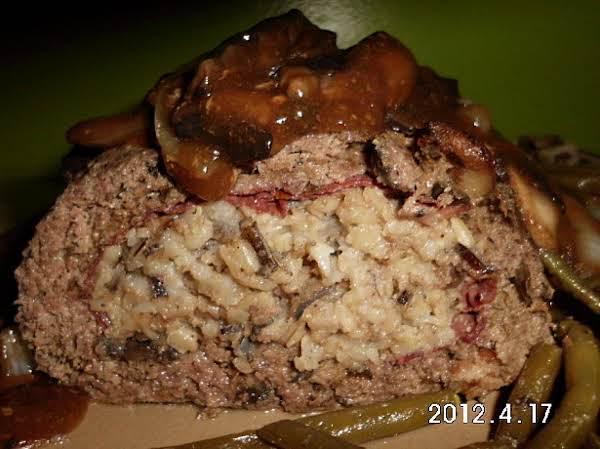 Rice Stuffed Meatloaf_image