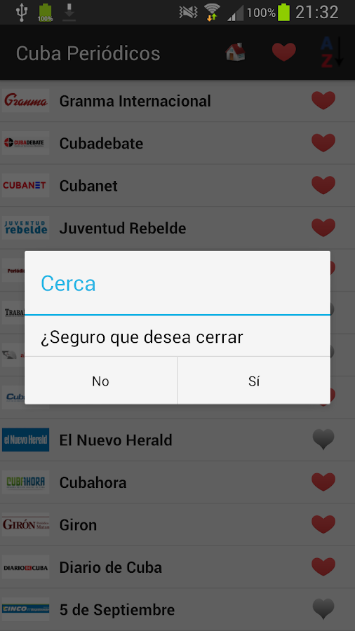 Cuba Newspapers Screen 3