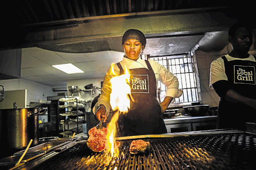 PRIZE CUTS: Steaks seared, charred and grilled to perfection at The Local Grill in Parktown North