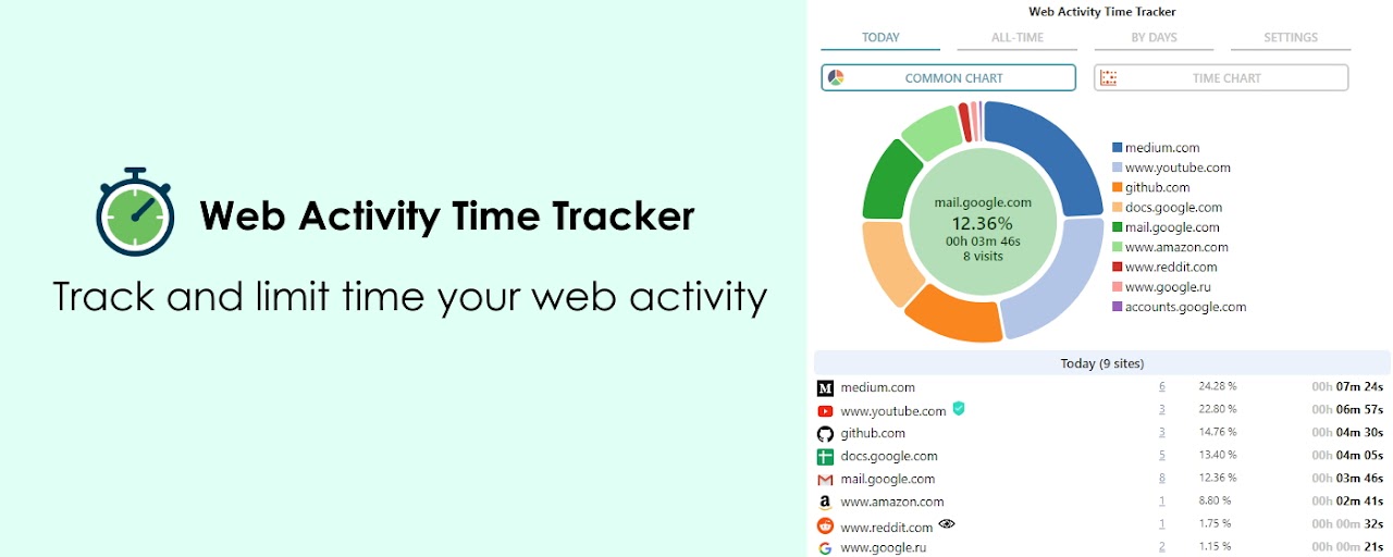 Web Activity Time Tracker Preview image 2