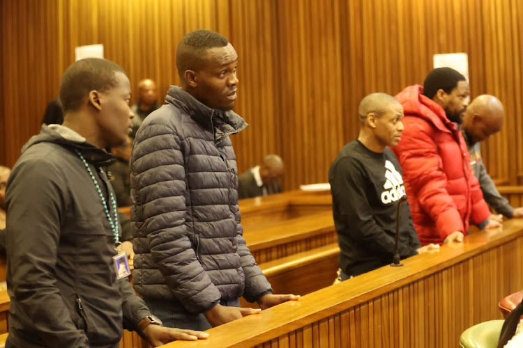 Five men accused of murdering the Bafana Bafana captain Senzo Meyiwa appear in the high court in Tshwane. File image