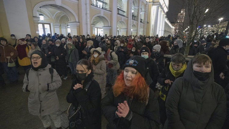 The war has sparked protests in Russia, which has also seen the standard of living slide in recent years