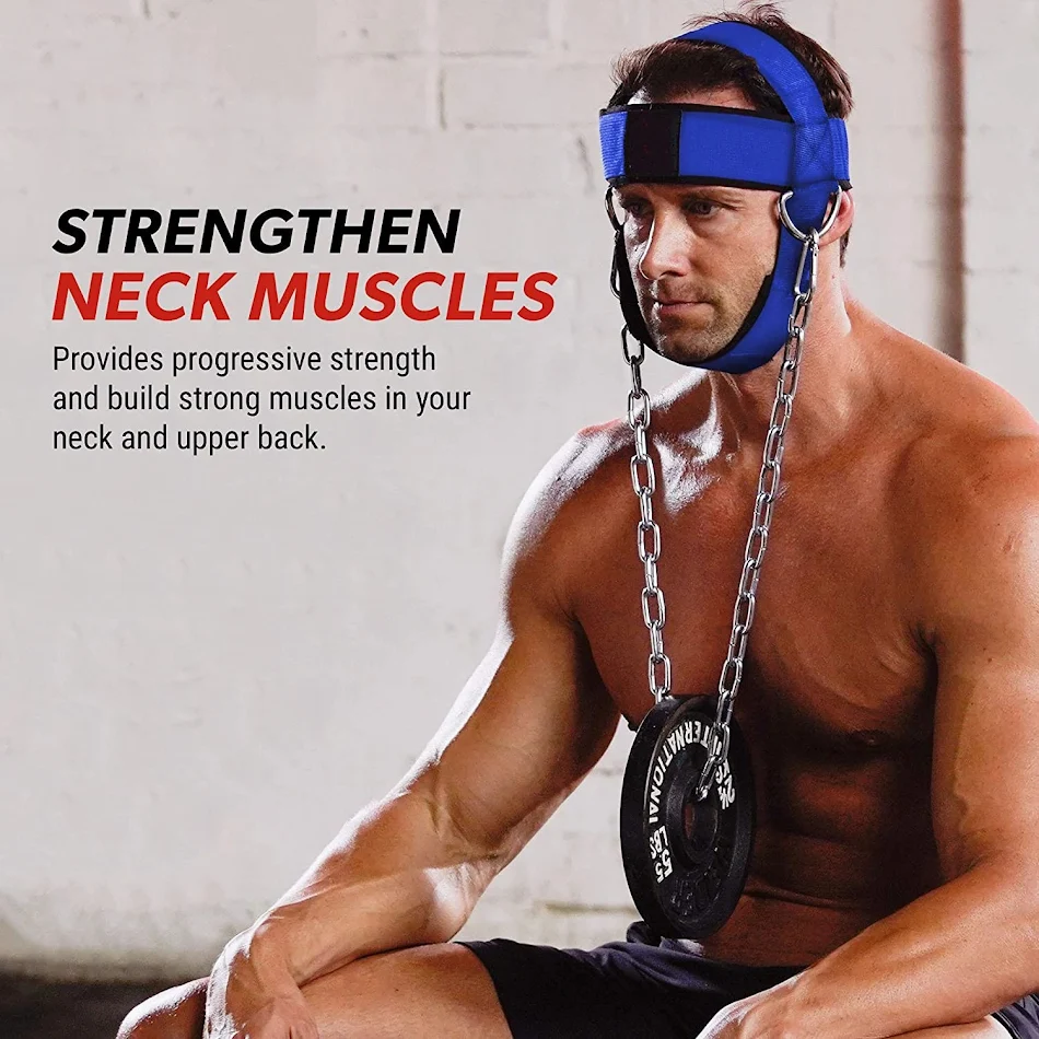 Versterk je nek met deze krachttrainingsuitrusting. Gewichtdragende Neck Cap voor gerichte oefeningen. Verbeter kracht en houding.