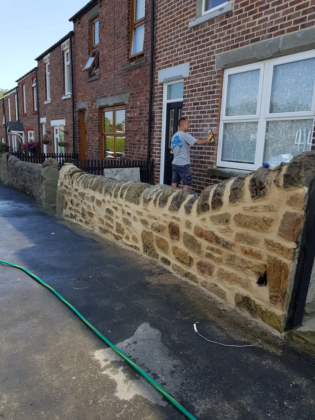 Album cover: Repoint stonework 