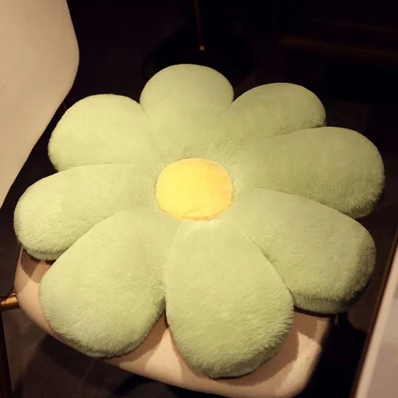Cojín de flores navideño multicolor, suave y relleno, adorno para el hogar, fiestas y reuniones familiares, ideal para niños y cumpleaños.