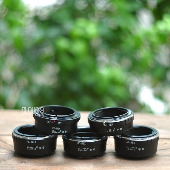 Ngàm Chuyển Fusnid Cho Máy Ảnh Sony (Md - Nex, M42 - Nex, Ai - Nex, Fd - Nex, Pk - Nex, Ar - Nex)