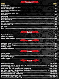 Bhalla King menu 2