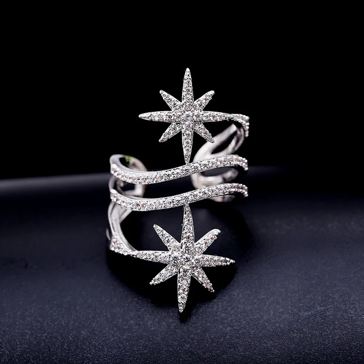 Rijstster-wijsvingerring, een stijlvol accessoire voor een unieke look. De ring accentueert de vinger, geeft glans en is perfect te combineren.