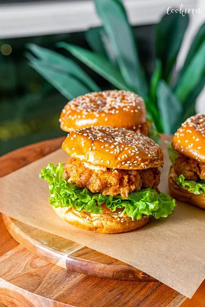 Spicy Chicken Breast Burger