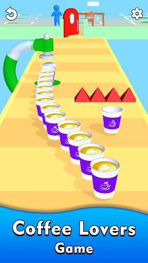 Screenshot Coffee Idle Stack Simulation