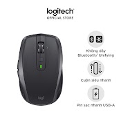 Chuột Không Dây Bluetooth Logitech Mx Anywhere 2S - Nhỏ Gọn, Pin Sạc, Macos/ Laptop