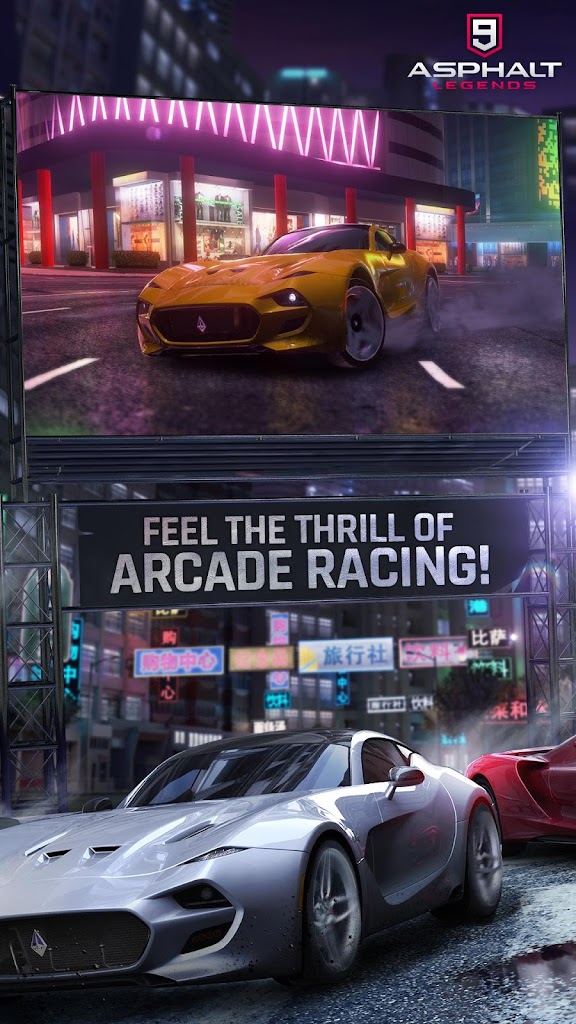 Asphalt 9 für Android Apk + OBB Herunterladen