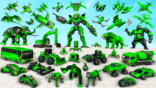 Screenshot Multi Animal Robot Car Games