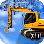 Cover Image of Tải xuống Snow Excavator Simulator 3D 1.0 APK