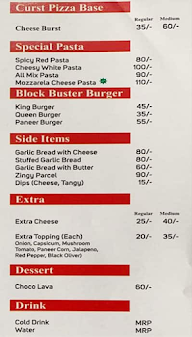 Pizza King menu 3