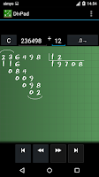 DivPad - Step by Step Math Screenshot