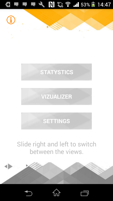 Android application Music Stats screenshort